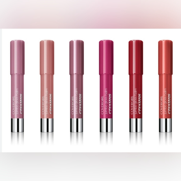 COVERGIRL Jumbo Lip Gloss Balm Creams, #295 STRAWBERRY FRAPPE (twin pack) - Picture 8 of 8